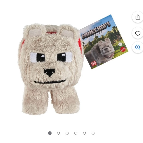 Dennis the dog Minecraft plush - Picture 1 of 6